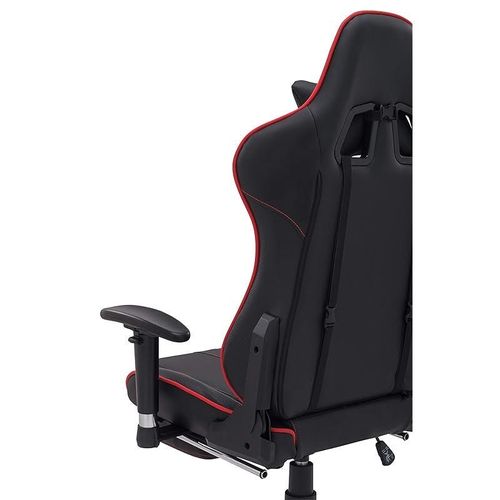 Best Executive Video Computer Gaming Chair RJ-8887 with fully reclining foot rest and soft leather (Red) We have more colours in this chair white black and blue black