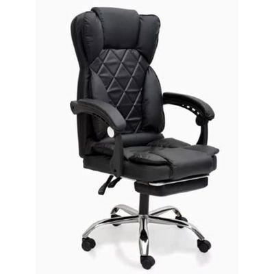 Ergonomic Computer Desk Chair for Office and Gaming Chair with headrest, back comfort and lumbar support “Black