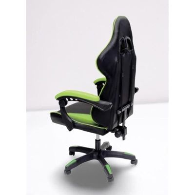 Ragnar Breathable Gamer's Full Reclining Adjustable Office Chair, Gaming Chair In Green And Black Sh-30