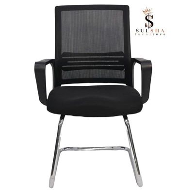 Modern Design Visitor Chair With Steel Metal Frame Waiting Room Chair For Home Office And Hospital Chair Sul0437