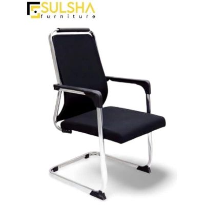Modern Design Visitor Chair With Steel Metal Frame Waiting Room Chair For Home Office And Hospital Chair Sul0381