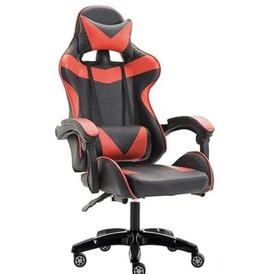 Adjustable Gaming Chair Red/Black 55X50X130Cm