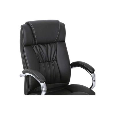 Office Chair With Wheels Black 62X135X50Cm Sul0047