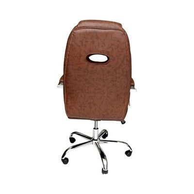 Adjustable Height Office Chair Brown 70X65X35Cm Sul0090