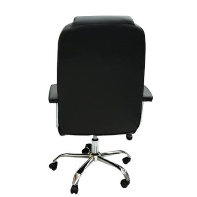 Executive Ergonomic Computer Desk Chair For Office And Gaming With Headrest Back Comfort And Lumbar Support Black Sul0966