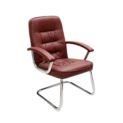 Modern Design Leather Visitor Chair With Steel Metal Frame Waiting Room Chair For Home Office And Hospital Chair Sul0552