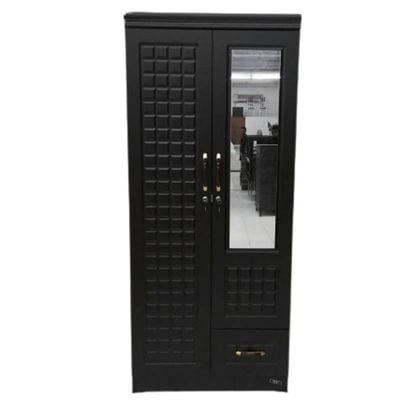 2 Door Wooden Wardrobe Cabinet Cupboard Engineered Wood Perfect Modern Stylish Heavy Duty Sul1006