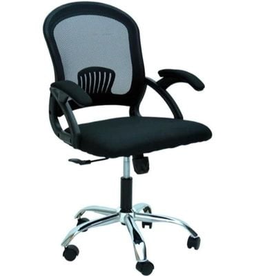 Sulsha Office Chair Premium Ergonomic Designed Desk Chair Super Comfortable Mid Back Adjustable Wide Seat Mesh Chair Black Sh-1020