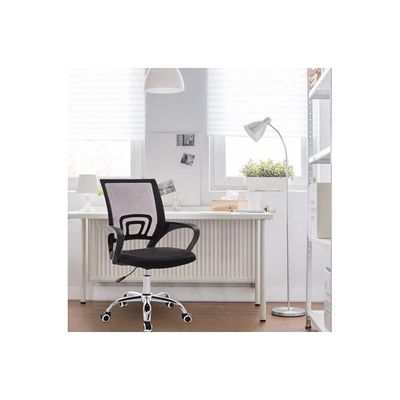 High Back Office Chair With Mesh Black