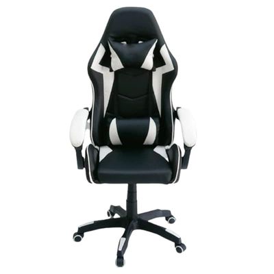 Heavy Duty Steel Highback Racing Style With Pu Leather Bucket Seat Headrestl Lumbar Support Steel 5 Star Base Compatible With Esports Chair