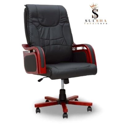 Ergonomic Boss Chair Computer Desk Chair For Office And Back Comfort And Lumbar Support “Black