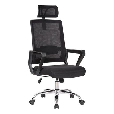 Ergonomic Office Chair Adjustable Desk Chair With Lumbar Support And Rollerblade Wheels High Back Chairs With Breathable Mesh Thick Seat Cushion Head