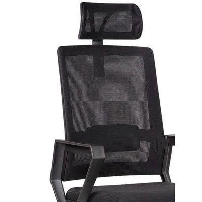 Ergonomic Office Chair Adjustable Desk Chair With Lumbar Support And Rollerblade Wheels High Back Chairs With Breathable Mesh Thick Seat Cushion Head