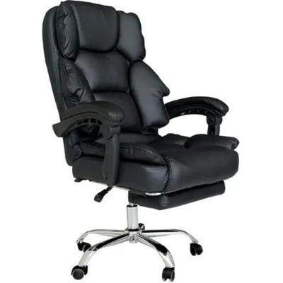 Executive Ergonomic Computer Desk Chair For Office And Gaming With Headrest Back Comfort And Lumbar Support Black Sul1478