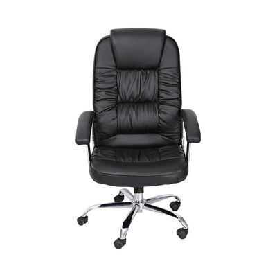 Office Chair With Wheels Black 62X135X50Cm Sul0081