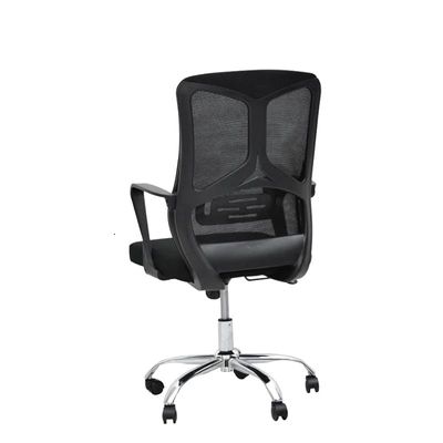 SULSHA Office Chair Premium Ergonomic Designed Desk Chair Mid Back Adjustable Wide Seat Mesh Chair Black