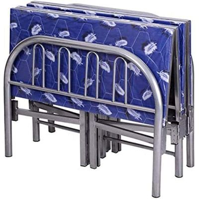iron metal frame new model latest designs folding single bed