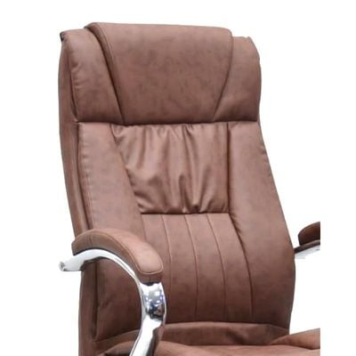 High Back Home Office Desk Chair Ergonomic Office Chairs, Mesh Desk Chair with Head Rest, Adjustable Seat Height (Brown)