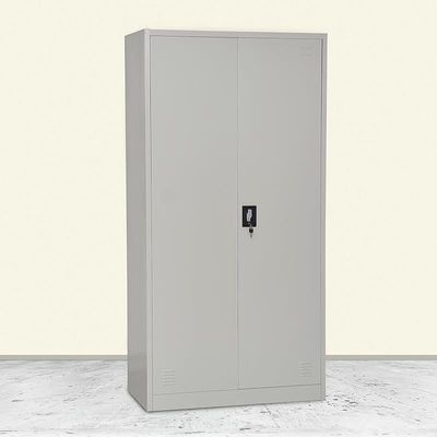 Best Steel Big size Metal Cupboard for home or Office MH-205-E Cupboard, Steel Filing Cupboard,Cabinet with Shelves Storage Compartment,Flush Key lock (Metal Grey)