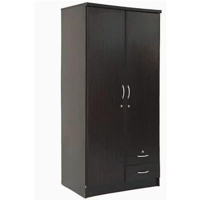 Sulsha two Door Wooden Cupboard With Lock 90x190x55 Cm