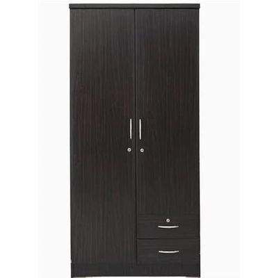 Sulsha two Door Wooden Cupboard With Lock 90x190x55 Cm