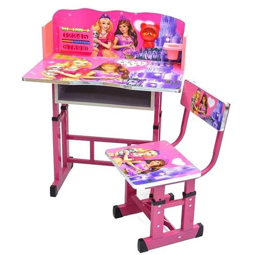 Baby desk Study table For Kids Study Table pink Color