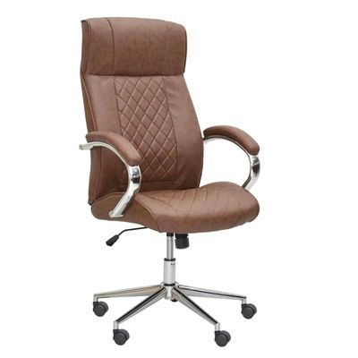 Executive Ergonomic Computer Desk Chair for Office and Gaming with headrest back comfort and lumbar support