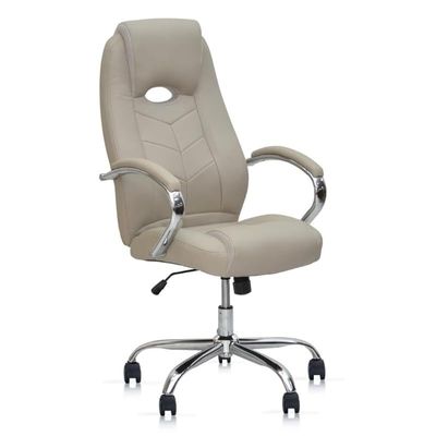 Executive Ergonomic Office Chair Computer Desk Chair PU Leather Steel Structure Smooth lumbar support with adjustable Height