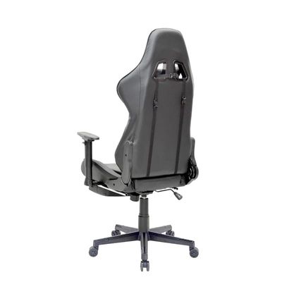 Heavy Duty Steel HighBack Racing Style With Pu Leather Bucket Seat Headrestl Lumbar Support Steel 5 Star Base Compatible With ESports Chair