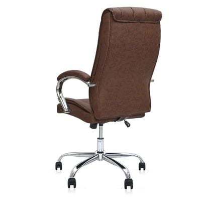 Office Computer Desk Chair High Back Adjustable Ergonomic Executive Comfortable (Brown)