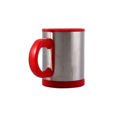 Automatic Electric Self Stirring Mug Silver/Red/Black