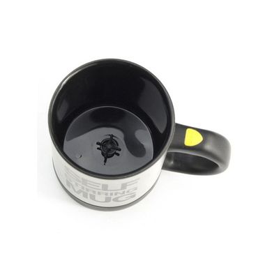 Self Stirring Mug Black/Silver 400ml