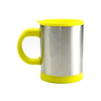 Self Stirring Mug Yellow