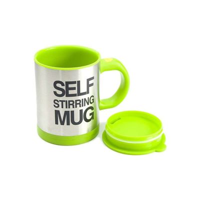 Self Stirring Mug Green 400ml