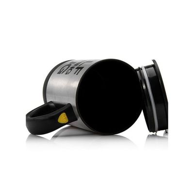 Self Stirring Electric Coffee Mug Black/Silver 350centimeter