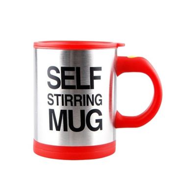 Self Stirring Mug Red 350ml