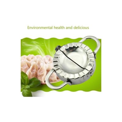 Stainless Dumplings Mould Silver 130x55x30millimeter