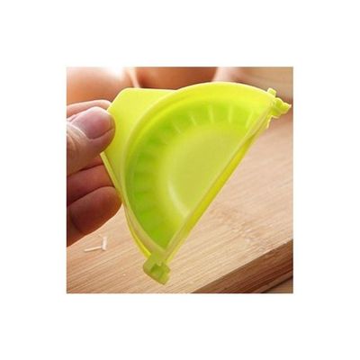 Plastic Dumplings Clip Mould Green 135x80x20centimeter