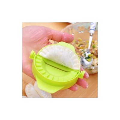 Plastic Dumplings Clip Mould Green 135x80x20centimeter
