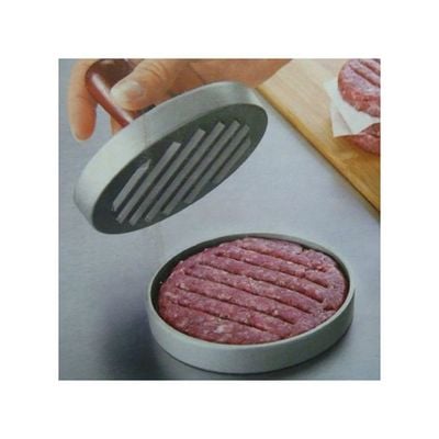 Hamburger Press Patty Mould Silver