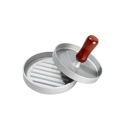 Hamburger Press Patty Mould Silver