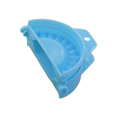 Plastic Dumpling Maker Mould Blue 10.5x7centimeter