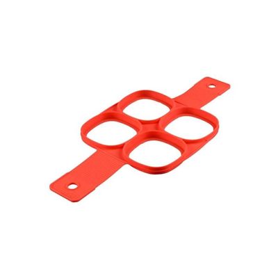 4-Cavity Pancake Mould Red 40x23.5x1.5cm 4-Cavity Pancake Mould Red 40x23.5x1.5cm