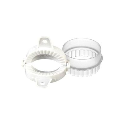 Dumpling Maker Mould White