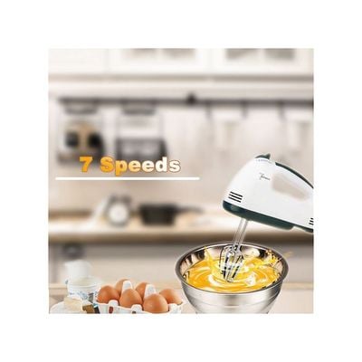 Electric Cake Mixer White 19.6x16.7x8.3cm