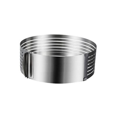 Cake Slicing Ring Silver