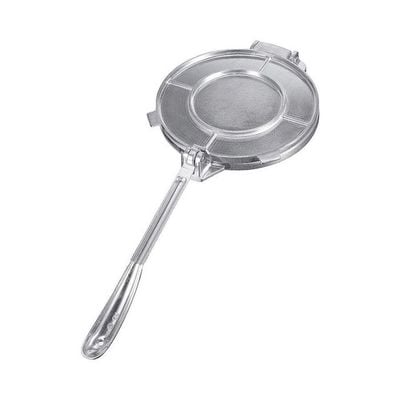 Aluminum Alloy Tortilla Press Silver