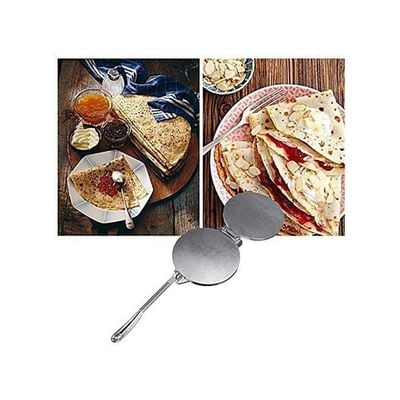 Tortillas And Tacos Aluminum Press  For Grilling Silver 20x20x5cm