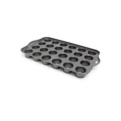 24-Cup Mini-Cheesecake Pan Grey Standard 24-Cup Mini-Cheesecake Pan Grey Standard