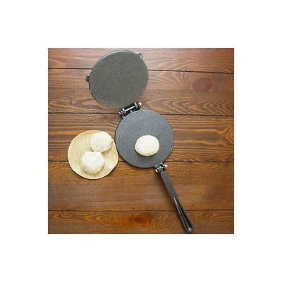 Aluminium Pressed Tortilla Maker Grey 8inch